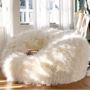 samarshop LEVMOON Bean Bag Lounger Cover, living room furniture Sofa Chairs Without Filling, Beanbag Beds lazy seat zac, indoor Beanbags