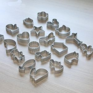 Multi-shape Cookie Cutters Moulds Tools Fondant Biscuit Cutter Mold Pastry Cake Forms Christmas Kitchen Baking Decorating Tools