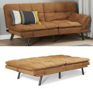 samarshop Memory Foam Futon Sofa Bed Couch Sleeper Convertible Foldable Loveseat FULL Size