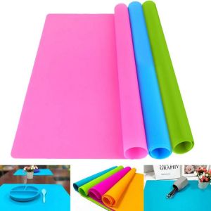 samarshop כלי בית ומטבח 40x30cm Silicone Mat Baking Liner Oven Mat Heat Insulation Pad Dough Maker Pastry Kneading Rolling Dough Pad Kitchen Tools