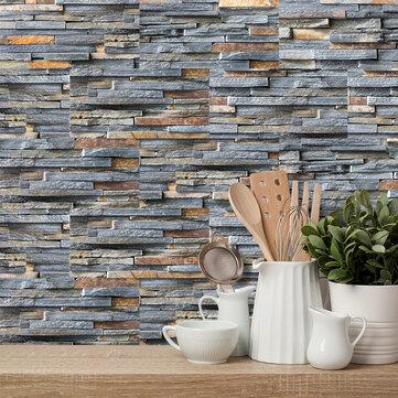 samarshop כלי בית ומטבח 9/27/54pcs Sticker Kitchen Tile Stickers Bathroom Self-adhesive Wall Decoration Home